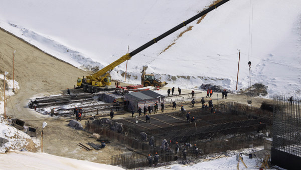 Сhantier du nouveau cosmodrome russe Vostotchny © RIA Novosti. Svetlana Mayórova
