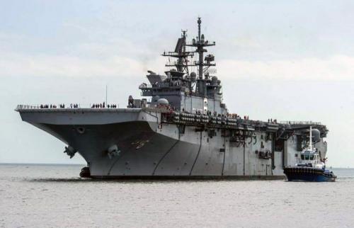 L'USS America crédits : US NAVY