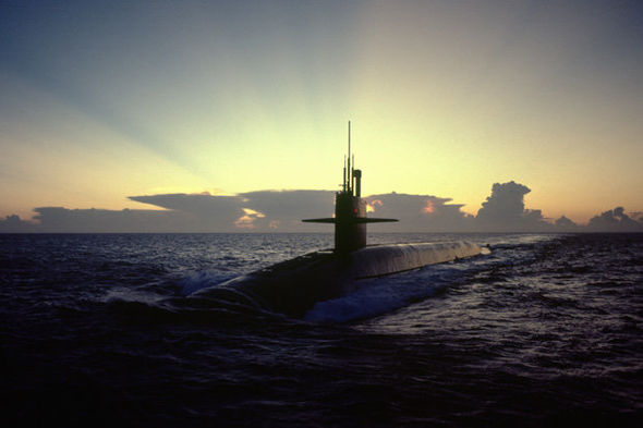 La plupart des contacts étaient avec des sous-marins russes affirment les auteurs. Crédit image: express.co.uk/