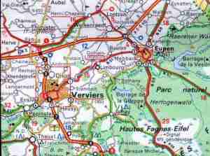 Région de Eupen ( Belgique) L’observation a eu lieu sur la commune de Baelen-Membach, sise au NORD-EST de la province de Liège, fait partie du canton de Limbourg et de l'arrondissement administratif et judiciaire de Verviers.
