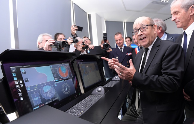 Jean-Yves Le Drian à Ollioules - ANNE-CHRISTINE POUJOULAT crédit photo: 20minutes.fr
